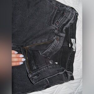 Abercrombie & Fitch High Rise Black Jeans
